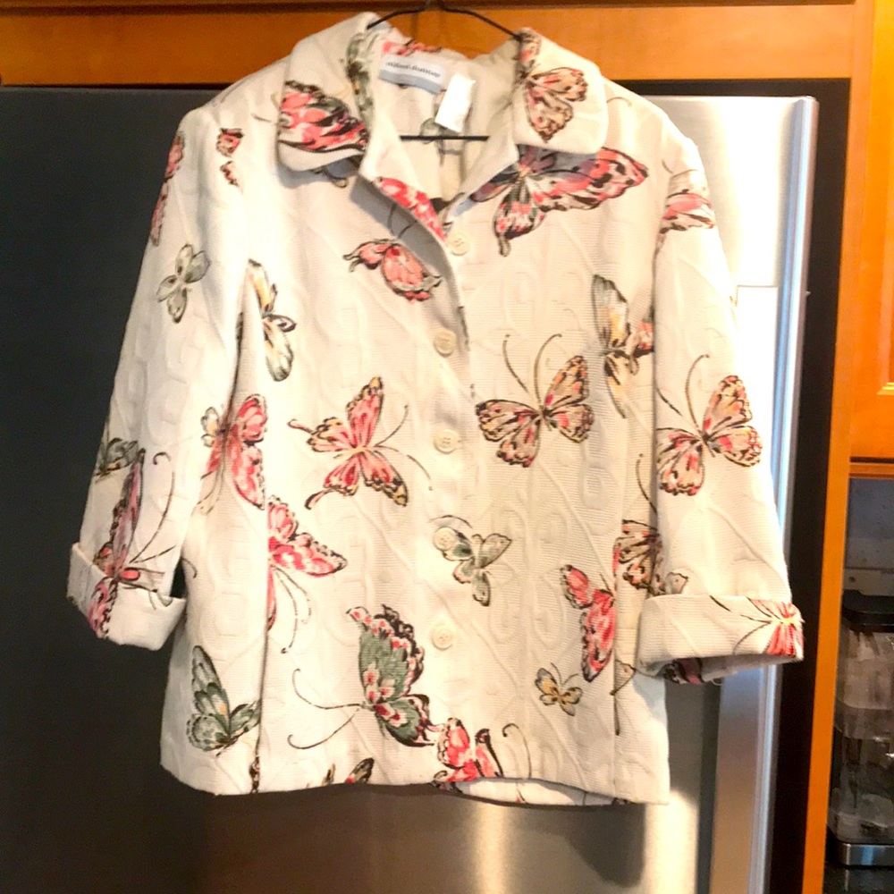 Alfred Dunner Butterfly Blazer